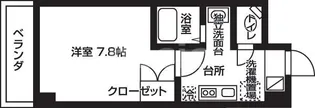 スパジオミーオ【4階】の間取り
