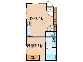 スカイパーク【1階】の間取り