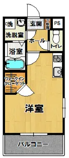 ゴールドクレスト天久保【3階】の間取り