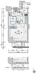 メインステージ若松河田【7階】の間取り