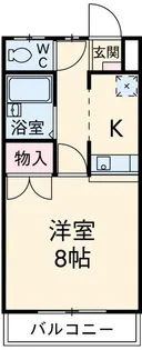 アネックス豊II【1階】の間取り