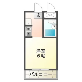 Four Season【5階】の間取り