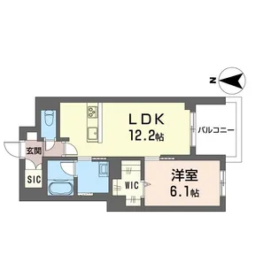 センターレジデンス グランデ【2階】の間取り