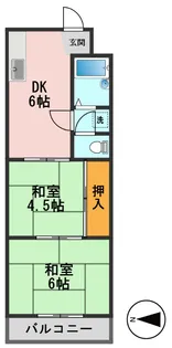 エレファントパレス【2階】の間取り