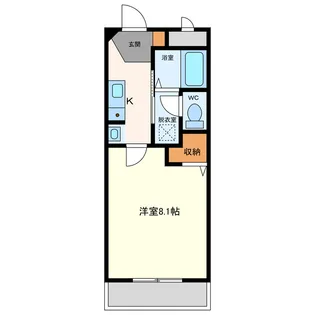 CASA LUMACA【2階】の間取り