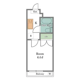 マンションパール世田谷【3階】の間取り