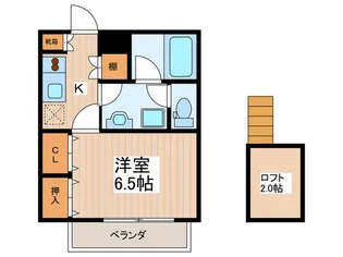ヴィラロ-ゼの間取り
