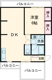 MATSUMOMENT桜井【3階】の間取り
