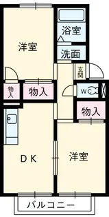 ル・クレール【2階】の間取り