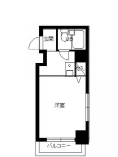 スカイコート下高井戸【11階】の間取り
