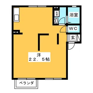 ALICE【1階】の間取り