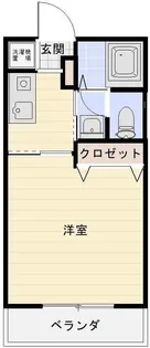 エスポワールクヤマ【2階】の間取り
