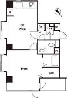 DRホームズ東銀座【5階】の間取り