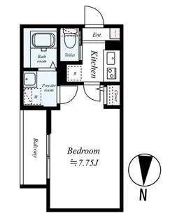 GRADUS上溝IV【1階】の間取り