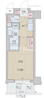 ベラジオ京都西陣【6階】の間取り