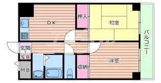 フローライト豊里I【2階】の間取り
