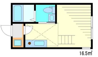 セブンフェリオ【1階】の間取り