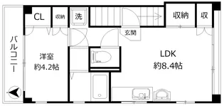 染野ビル【2階】の間取り