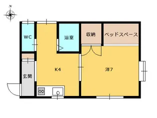 東原タリアセン【1階】の間取り