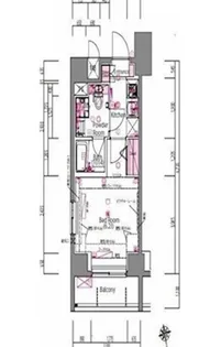 ラ・シード品川南大井【3階】の間取り