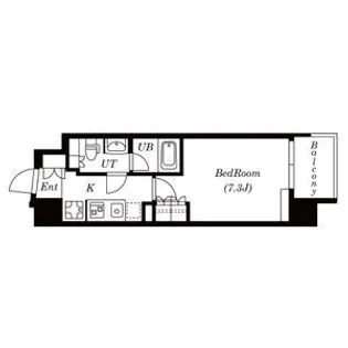 プラチナレジデンス【11階】の間取り