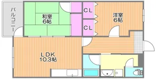 ガレリア21 II【3階】の間取り