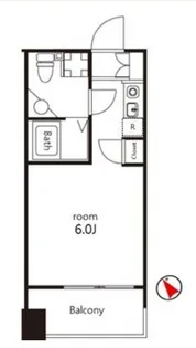 クレジデンス神谷町【10階】の間取り