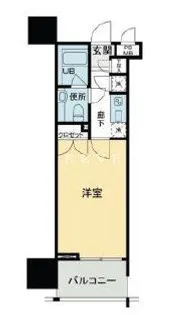 パトリア九段下【10階】の間取り