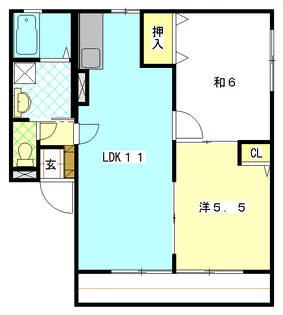 はなみずき【2階】の間取り