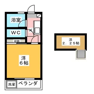 シーダーハウス【2階】の間取り