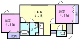 T 7【2階】の間取り