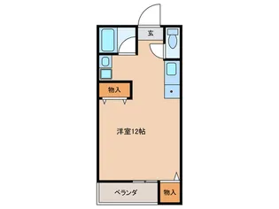 アベニール駒井沢【1階】の間取り