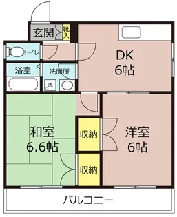 リトルタウン惠【3階】の間取り
