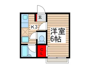 バーナルヒルズ2A B【1階】の間取り