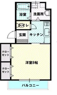 エルドール III【1階】の間取り