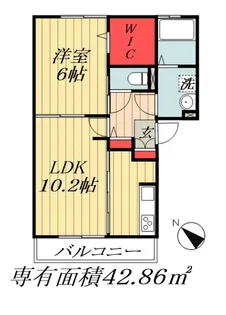 ソレーユ【1階】の間取り