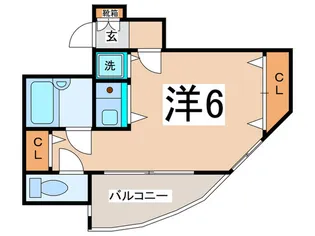 エストポワ-ル堀江【7階】の間取り