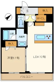 ドエルアーバンII【2階】の間取り