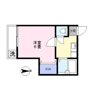ちとせ荘【2階】の間取り