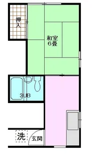 新和レッヂ【1階】の間取り