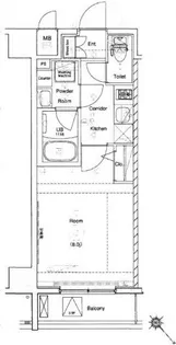 メイクスデザイン王子【3階】の間取り