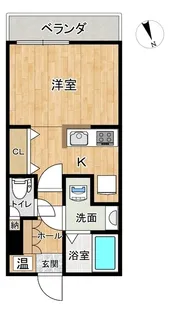 スパシエKII【2階】の間取り