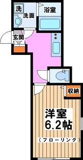 ルグラン武蔵野関町【2階】の間取り