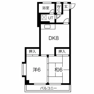ベアーズマンション【2階】の間取り