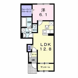 グレイスI(神納)【1階】の間取り