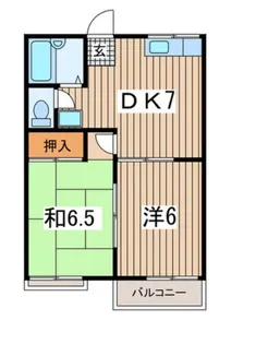 サンコーポA【2階】の間取り
