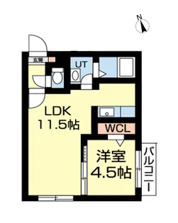 グランフィーノ福住【2階】の間取り