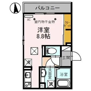 ルピナス【2階】の間取り