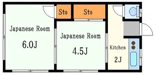 幸泉荘【2階】の間取り