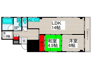 パ-クAMI【2階】の間取り